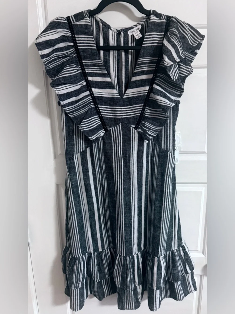 NWT Fit and Flare dress from tribal jeans XS - Picture 4 of 6